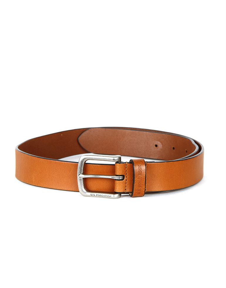 U.S.Polo Assn. Men Casual Wear Leather Tan Belt